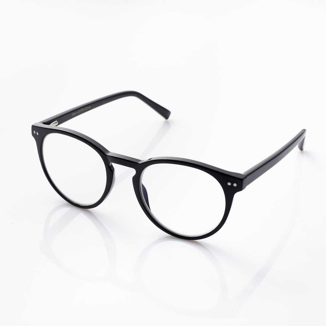 Oslo Shiny black leesbril