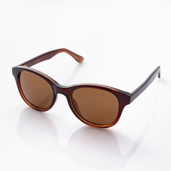 Capri Shiny brown cognac leesbril