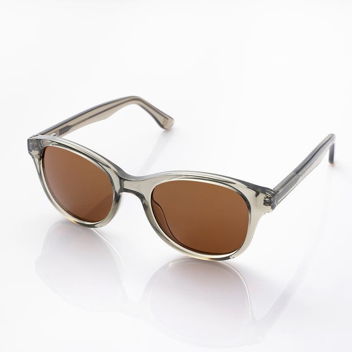 Capri Transparent grey green zonnebril