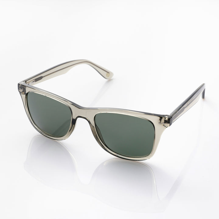 Malaga Transparent grey green zonnebril