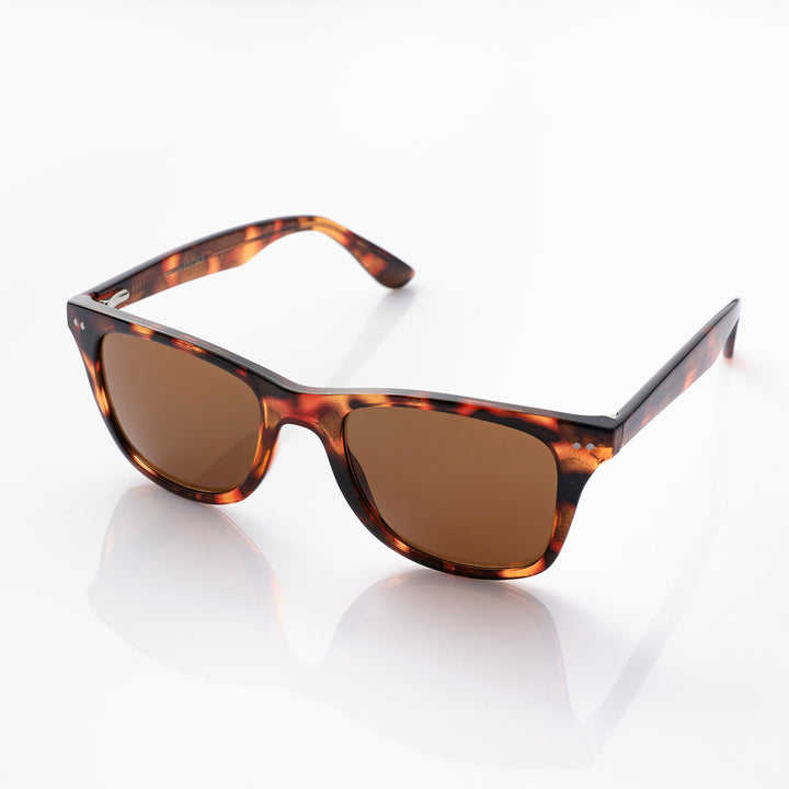 Malaga Shiny tortoise brown zonnebril