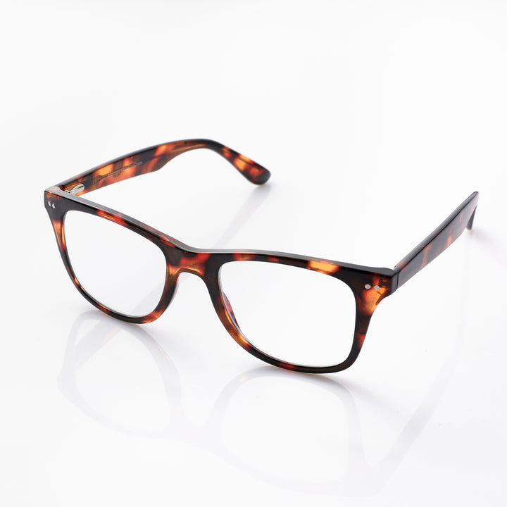 Malaga Shiny tortoise brown leesbril