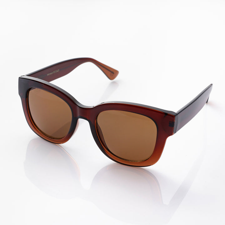 Monaco Shiny brown cognac zonnebril
