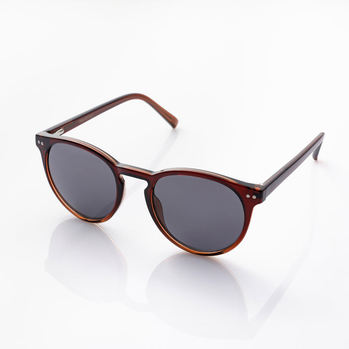 Oslo Shiny brown cognac zonnebril