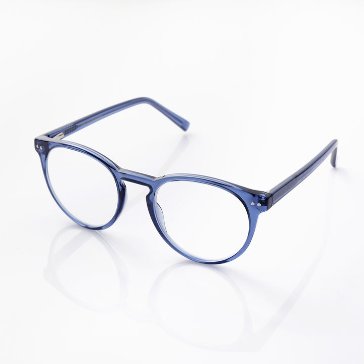 Oslo Transparent blue leesbril
