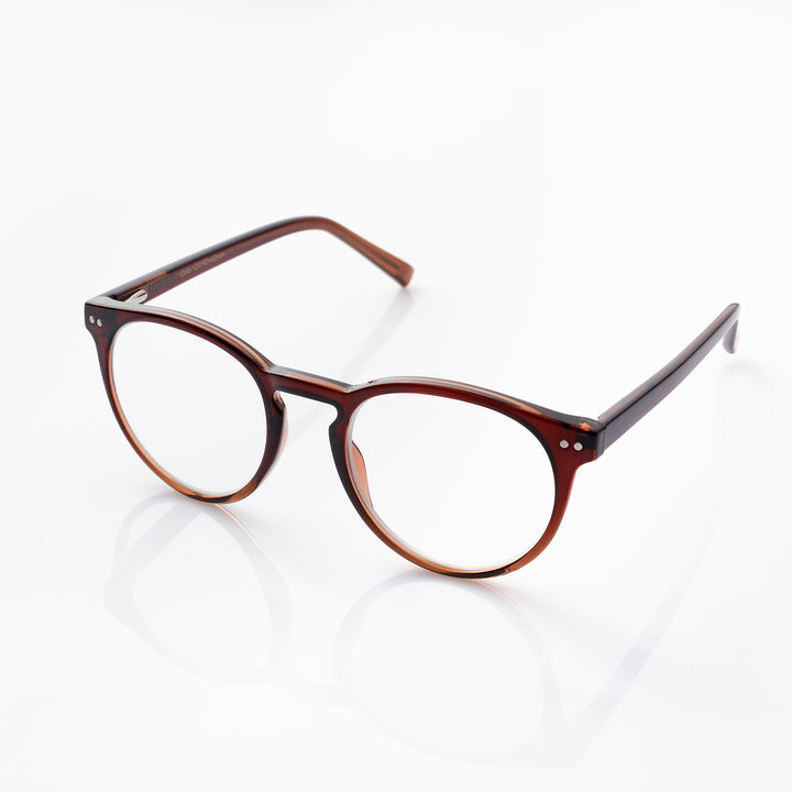 Oslo Shiny brown cognac leesbril