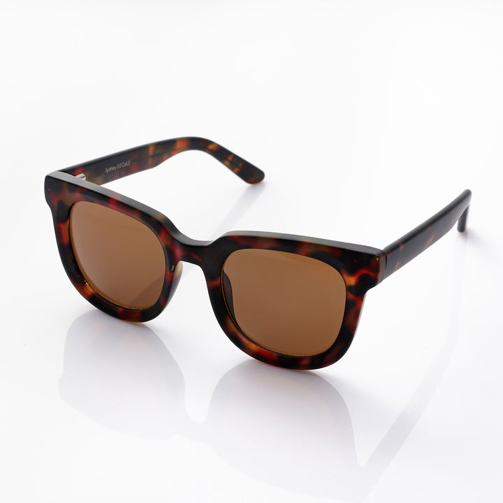 Sydney Matte tortoise autumn zonnebril