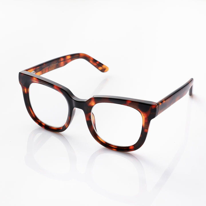 Sydney Shiny tortoise brown leesbril