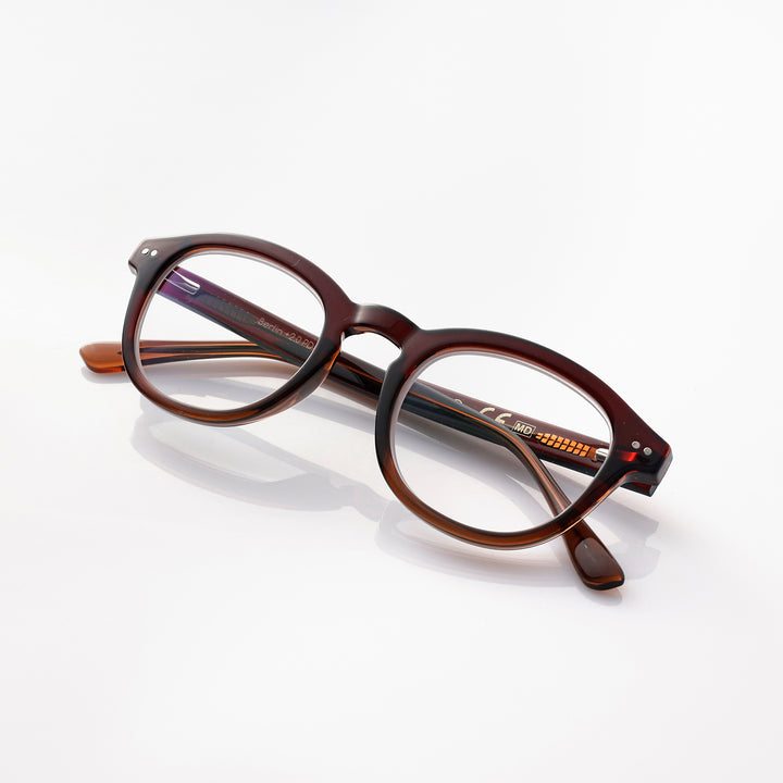 Berlin Shiny brown cognac leesbril