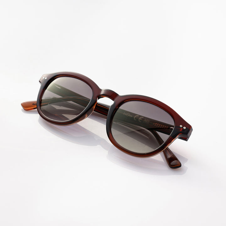 Berlin Shiny brown cognac