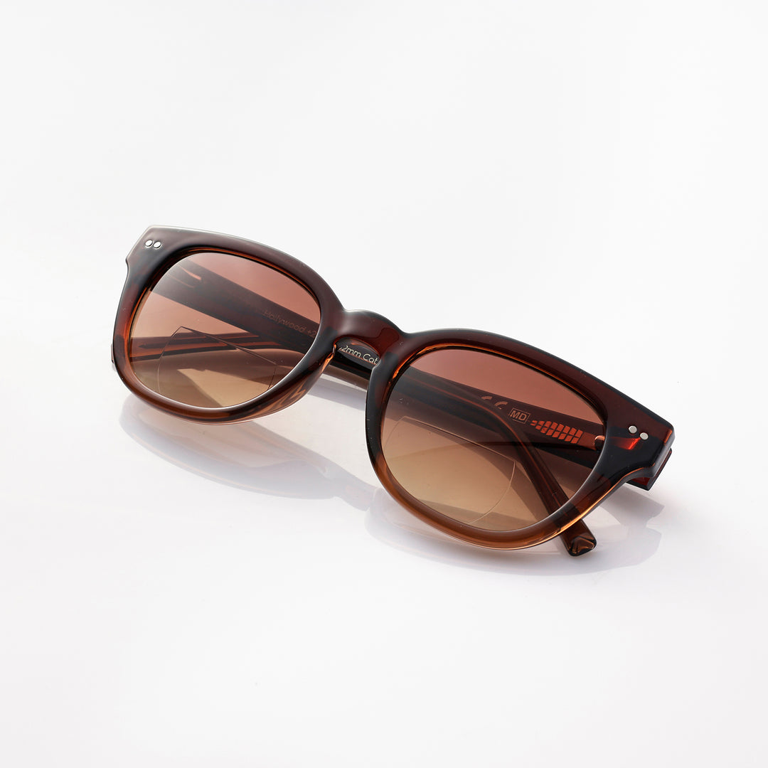 Hollywood Shiny tortoise brown zonnebril
