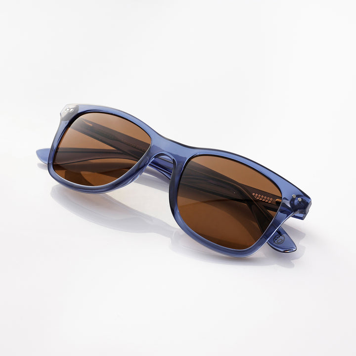 Malaga Transparent blue leesbril