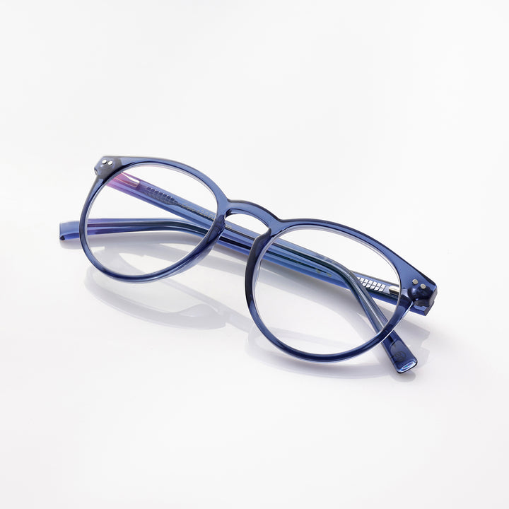 Oslo Transparent blue leesbril
