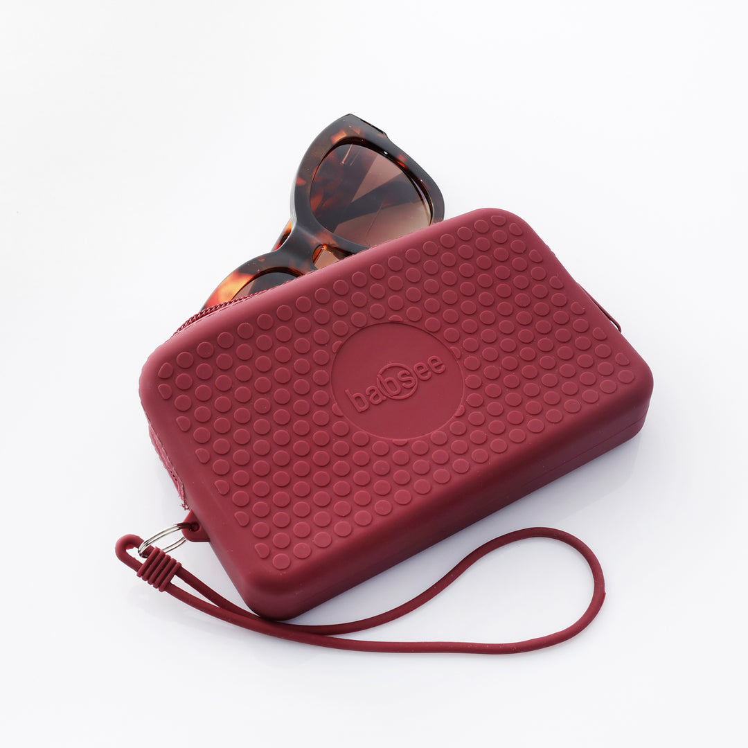 Waterdicht brillenhoesje rood